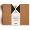 Clairefontaine Kraft Paper Sketchbook, 24 cm x 32 cm, spiral pad, 200 gsm