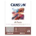 CANSON® | Mi-Teintes® — Drawing & Pastel Paper pads, Grey tones, pad (bound on one side), 160 gsm, 24 cm x 32 cm