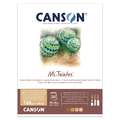 CANSON® | Mi-Teintes® Drawing & Pastel paper pads — 160 gsm, Brown tones, pad (bound on one side), 160 gsm