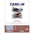 CANSON® | Mi-Teintes® — Drawing & Pastel Paper pads, Cool tones, pad (bound on one side), 160 gsm, 32 cm x 41 cm