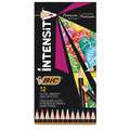 BIC Intensity Premium Coloured Pencil Sets, 12 pencils, set
