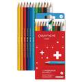 Caran D'ache Swisscolor Aquarelle Sets, 12 pencils, Watercolour