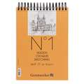GERSTAECKER | N° 1 sketching pads, A4 - 21 cm x 29.7 cm, 90 gsm, hot pressed (smooth), Pad containing 200 Sheets