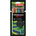 STABILO® | Greencolors Arty Coloured Pencils — sets, 12 pencils, set