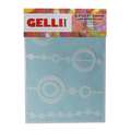 GELLI ARTS® | Motif stencils — different patterns and sizes, Beads, 12.7 x 17.8 cm, 12.7 cm x 17.8 cm