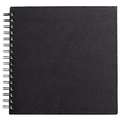 Clairefontaine Goldline Spiral Sketchbooks, 20 x 20cm, 140 gsm, hot pressed (smooth), White paper