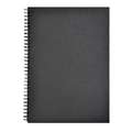 Clairefontaine | GOLDLINE® Spiral Sketchbooks — 140 gsm, A3 / Portrait, 140 gsm, hot pressed (smooth), Black paper