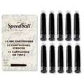 Speedball® | Calligraphy ink cartridges — sets of 10, black ink