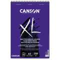 CANSON® | XL® FLUID MIXED MEDIA Spiral Pad — 250 gsm, A3 - 29.7 cm x 42 cm, 250 gsm, smooth, spiral pad