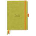 Rhodiarama Goalbook Dots Hard Cover Notebooks, anise, A5 - 14.8 cm x 21 cm, 90 gsm