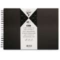 Clairefontaine Black Albums to Personalise, 32 cm x 24 cm, 185 gsm, sketchbook