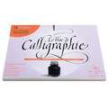 Brause | CALLIGRAPHY Premium pads — vellum, A5 - 14.8 cm x 21 cm, 125 gsm, smooth, 30 sheet pad (one side bound)