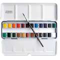 LEFRANC & BOURGEOIS | Fine Watercolour Sets — half pans, 24 half pans, set