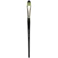 Léonard Cambr'yl Long-Handled Filbert Brushes Series 200UB, size 12