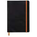 Rhodiarama Goalbook dots Soft Cover Notebooks, black, A5 - 14.8 cm x 21 cm, 90 gsm