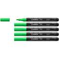 STABILO® | FREE Acrylic Markers — packs of 5 of one colour, T100, pack of 5, Leaf green, 1-2 mm