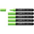 STABILO® | FREE Acrylic Markers — packs of 5 of one colour, T300, pack of 5, Light green, 2-3 mm