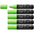 STABILO® | FREE Acrylic Markers — packs of 5 of one colour, T800C, pack of 5, Light green, 4-10 mm