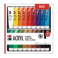 Marabu | ACRYL Basic sets — various, 18 x 36 ml