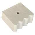 PYROTEC | Firebricks — with 4 mm holes, square 33 mm x 33 mm, single hole
