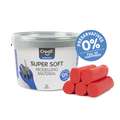 Creall Super Soft Clay, 15 x 120g red