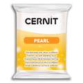 CERNIT® | Polymer clay — pearl, 56 g, glitter pearl white