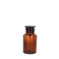 GERSTAECKER | Glass Apothecary Jars, 125ml, brown, Ø 55mm, height 110mm