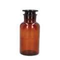 GERSTAECKER | Glass Apothecary Jars, 500ml, brown, Ø 80mm, height 170mm
