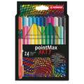 STABILO® | pointMax Arty Marker — sets, 24 pens, 0.8 mm, conical tip