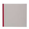 KUNST & PAPIER | Sketching & Drawing Pads — linen-bound, 21 x 21 cm / square / red binding, 144 pages / 100 gsm, sketchbook
