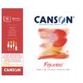 CANSON® | Figueras® oil colour paper — blocks (single-sided glued), 41 cm x 33 cm (6F), 290 gsm, textured, 10 sheet pad (one side bound)