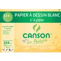 CANSON® | "C" à grain® Drawing Paper Pouches — 12 sheets, 29.7 cm x 42 cm, pack of 12, satin, 224 gsm