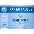 CANSON® | Satin Tracing Paper Pouches — A4 / A3, A4 - 21 cm x 29.7 cm, 90 gsm, Pouch of 12 sheets
