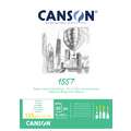 CANSON® | 1557® Sketch Pads — 120 gsm, A4 - 21 cm x 29.7 cm, 120 gsm, hot pressed (smooth)