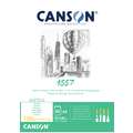 CANSON® | 1557® Sketch Pads — 120 gsm, A3 - 29.7 cm x 42 cm, 120 gsm, hot pressed (smooth)