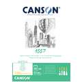 Canson 1557 Sketching Pads, 29.7 cm x 42 cm, 120 gsm, hot pressed (smooth)