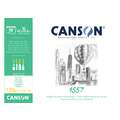 CANSON® | 1557® Sketch Pads — 120 gsm, A2 - 42 cm x 59.4 cm, 120 gsm, hot pressed (smooth)