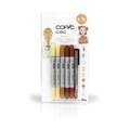 Copic Ciao Hair Tones 5 in1 Sets, Hair tones set 1