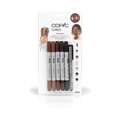 Copic Ciao Hair Tones 5 in1 Sets, Hair tones set 2