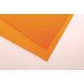 Clairefontaine Coloured Polypropylene Sheets, 50 x 70cm, Light orange