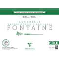 Clairefontaine | FONTAINE Extra Rough watercolour paper — 300 gsm, 23 cm x 31 cm | 9
