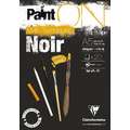 Clairefontaine | Paint'ON Multi-techniques paper — Noir (black), A5 pad, 250 gsm