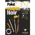 Clairefontaine | Paint'ON Multi-techniques paper — Noir (black), A3 pad, 250 gsm