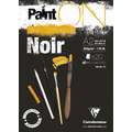 Clairefontaine | Paint'ON Multi-techniques paper — Noir (black), A2 pad, 250 gsm