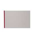 KUNST & PAPIER | Sketching & Drawing Pads — linen-bound, A5 / landscape / red binding, 144 pages / 100 gsm, sketchbook