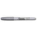 Sharpie® | Metallic FINE TIP Permanent Marker — individual, Silver, 1 mm, single markers