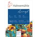 Hahnemuehle Acrylic Painting Blocks, 24 cm x 32 cm, block (glued on 4 sides), 360 gsm