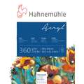 Hahnemuehle Acrylic Painting Blocks, 50 cm x 64 cm, block (glued on 4 sides), 360 gsm
