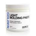 GOLDEN® | LIGHT MOLDING PASTE — pots, 473 ml