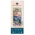 MAGNANI 1404® | PORTOFINO watercolour paper — satin, 15 cm x 40 cm, 300 gsm, pad (bound on one side), 2. pad with 20 sheets — panoramic format